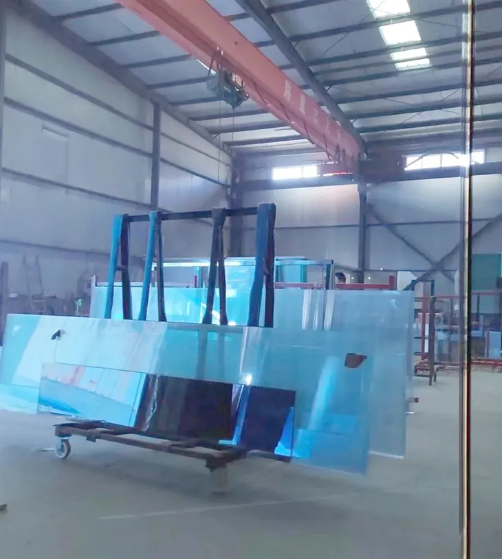 Blue Reflective Glass