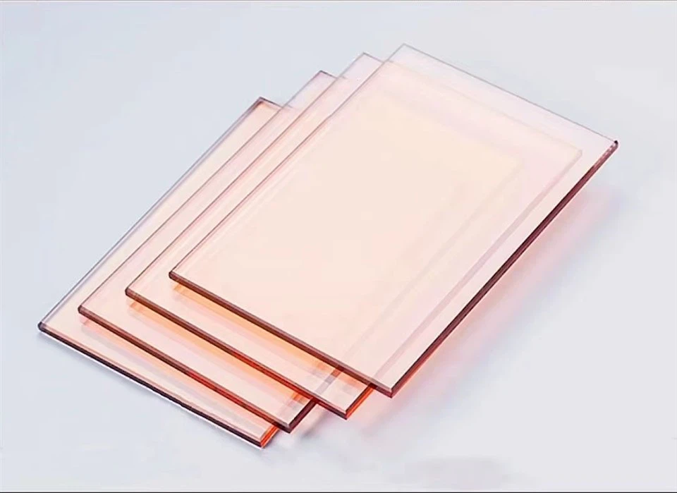 Pink Reflective Glass